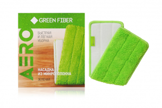 GREEN FIBER Microfiber cloth for spray mop AERO (green)