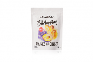 Fiber complex BALANCER Bio-topping Prunes & Ginger, sweet, 150 g
