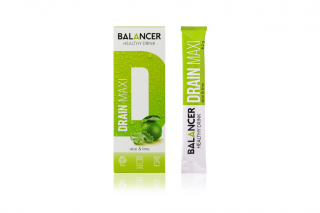 BALANCER DRAIN MAXI Aloe-Lime Flavor, 10 sticks