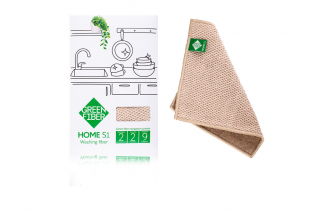 Green Fiber HOME S1, washing fiber Dish washing fiber beige