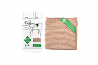 Green Fiber HOME S3, ribbed fiber Corded fiber beige