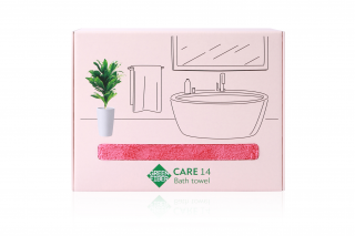 Green Fiber CARE 14 Bath towel, coral