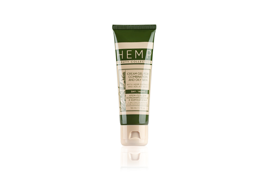HEMP cream-gel for combination and oily skin with matte finish :: Hemp ...
