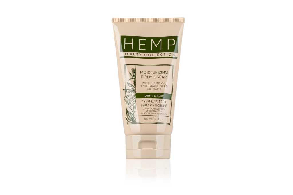 HEMP MOISTURIZING BODY CREAM with hemp oil and grape seed extract ...