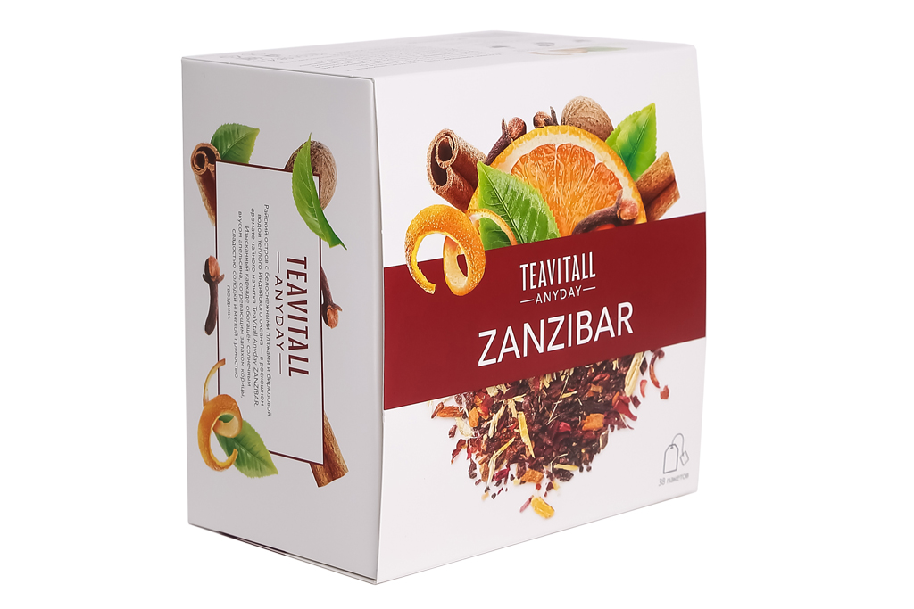 TeaVitall AnyDay Zanzibar tea, 38 tea bags :: TeaVitall :: Products ...